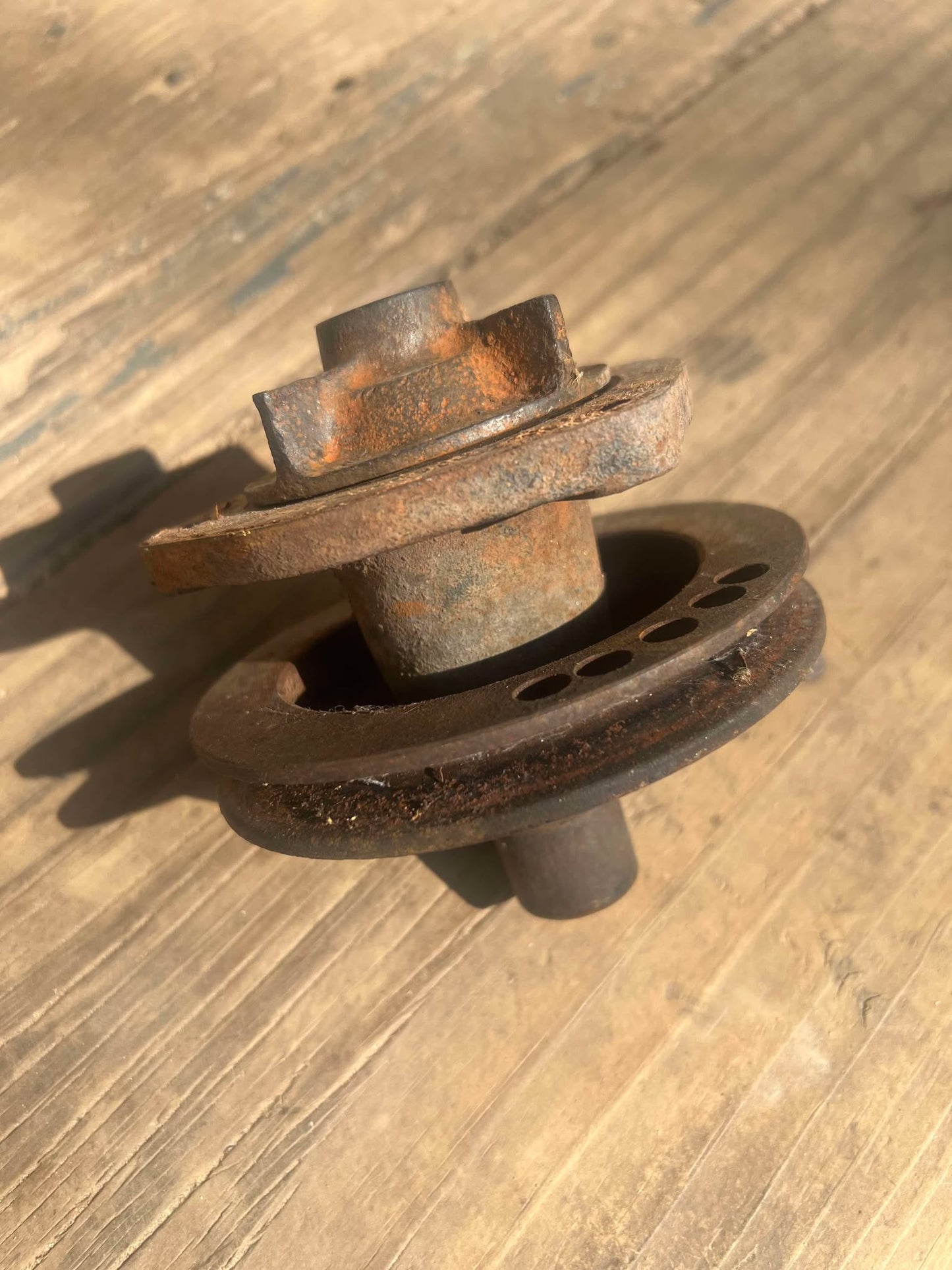Triumph Spitfire Water Pump Impeller & Pulley Assy OEM 1972-80