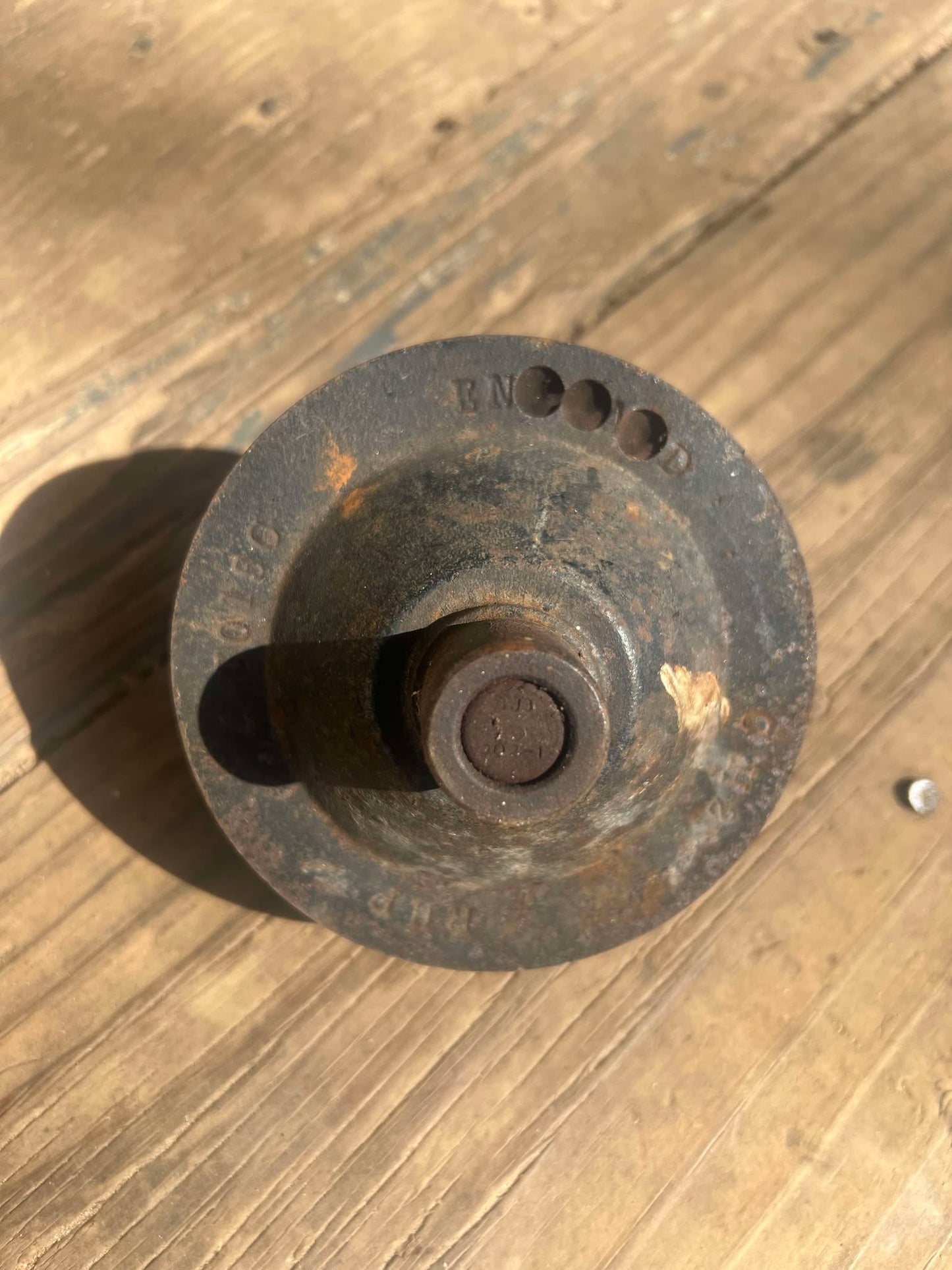 Triumph Spitfire Water Pump Impeller & Pulley Assy OEM 1972-80