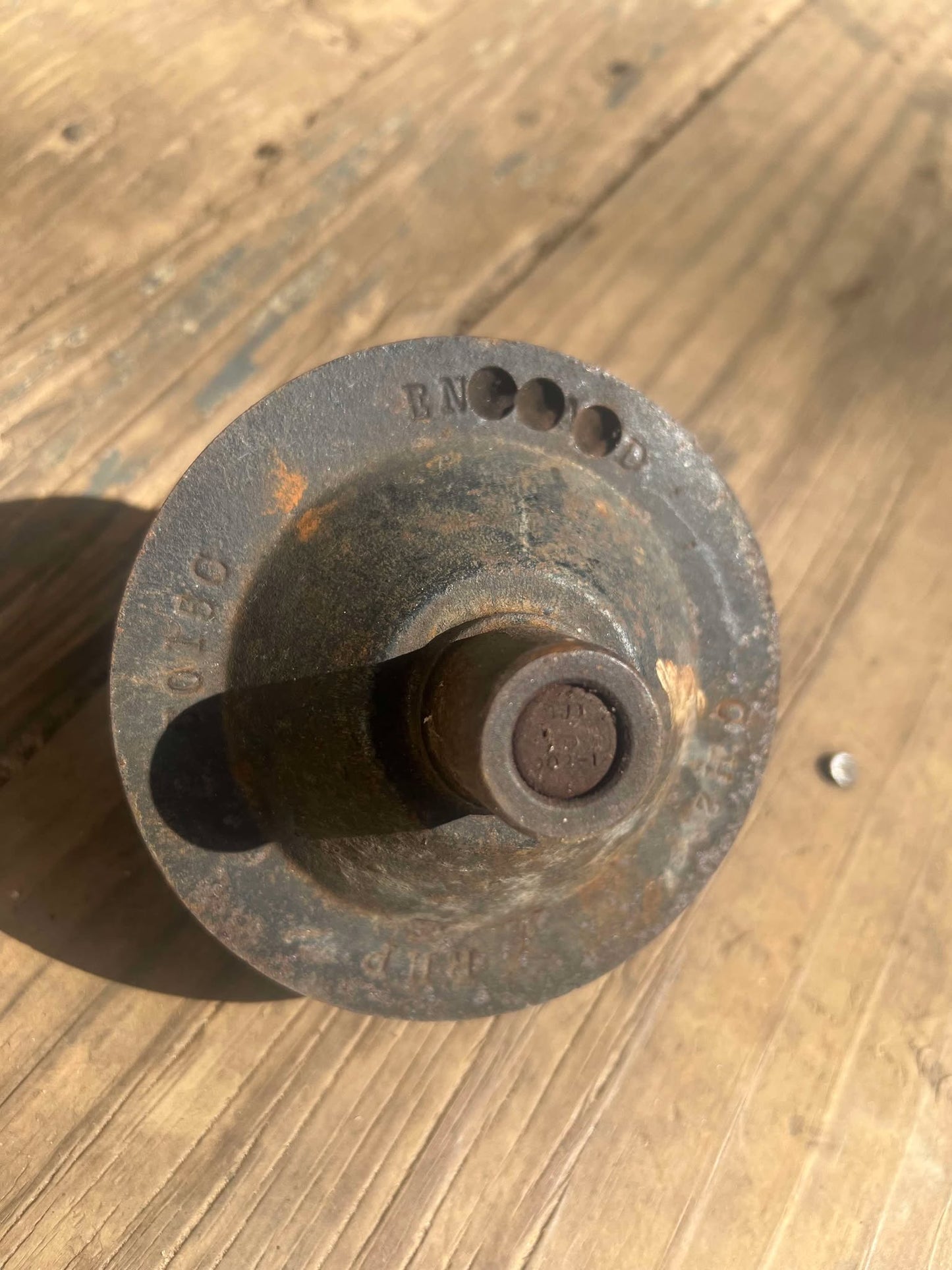 Triumph Spitfire Water Pump Impeller & Pulley Assy OEM 1972-80